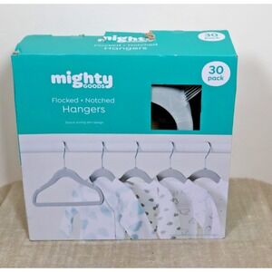 Baby Hangers Felt Gray MIGHTY GOODS‎ 30 Per Box